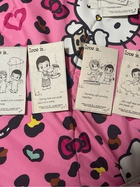 Love is cartoon mini newspapers cuttings